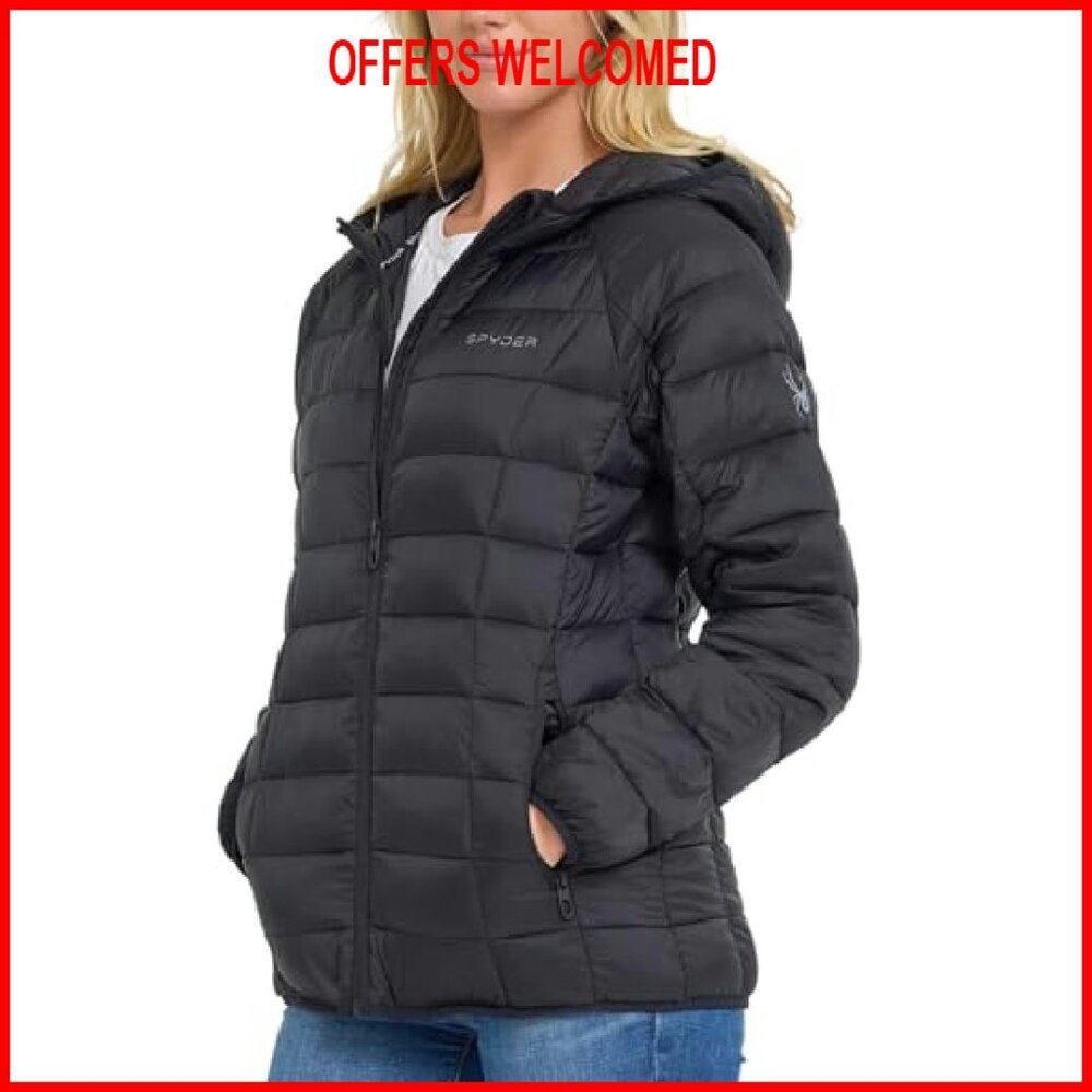 Lightweight Packable Puffer Jacket with Hood, Ful… - image 2